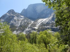front side of half dome