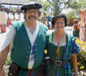 Rich and Joy at RenFaire 070812